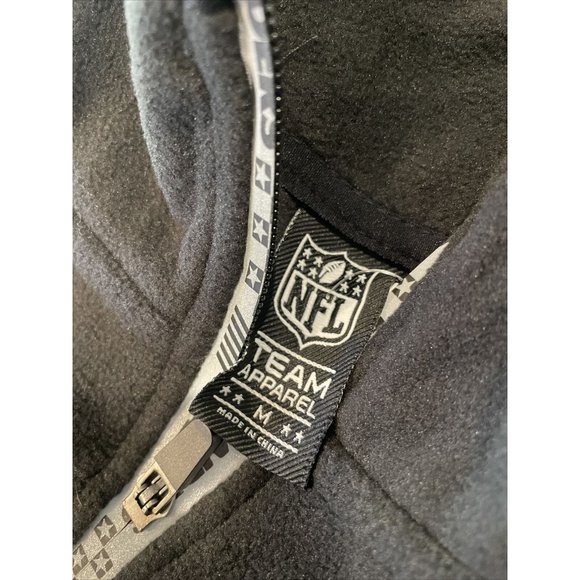 NWT NFL Team Apparel Oakland Los Angeles Las Vegas Raiders Vest Size Medium - Picture 8 of 8